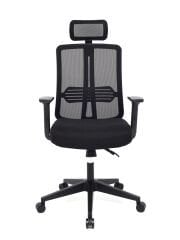 Zeon Büro Ofis Sistemleri // Comfort Black Ofis Koltuğu Makam Koltuğu Çalışma Koltuğu