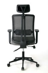 Zeon Comfort Dark Grey Ofis Koltuğu