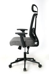 Zeon Comfort Dark Grey Ofis Koltuğu
