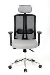 Zeon Comfort Grey Ofis Koltuğu