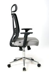 Zeon Comfort Grey Ofis Koltuğu