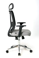 Zeon Comfort Grey Ofis Koltuğu
