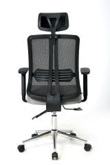 Zeon Comfort Grey Ofis Koltuğu