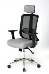 Zeon Comfort Grey Ofis Koltuğu