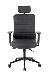 Zeon Comfort Plus Dark Grey Ofis Koltuğu