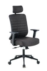 Zeon Comfort Plus Dark Grey Ofis Koltuğu