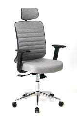 Zeon Comfort Plus Grey Ofis Koltuğu