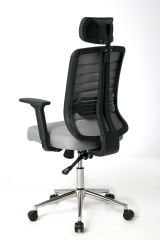 Zeon Comfort Plus Grey Ofis Koltuğu