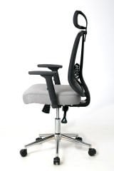 Zeon Comfort Plus Grey Ofis Koltuğu