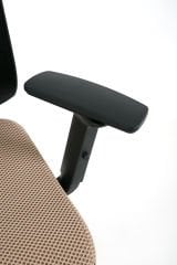 ZEON | COMFORT Ofis koltuğu Çalışma Koltuğu |Bej |Siyah Yıldız Ayak